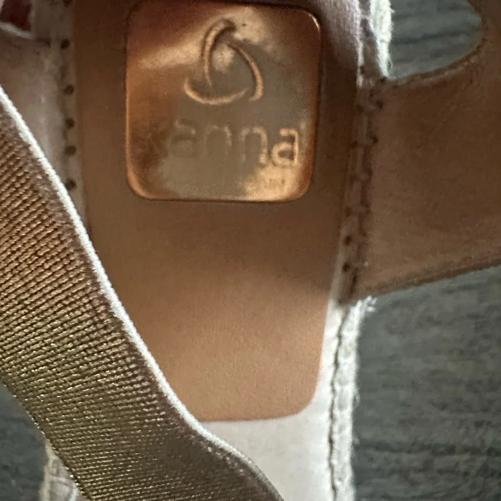 Kanna Metallic Silver and Gold Espadrilles‎